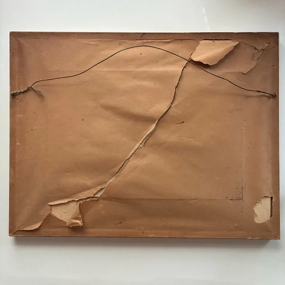 1950s Japanese Woodblock Print by Bakufu Ohno “Weeding Rice” - Picture 13 of 14